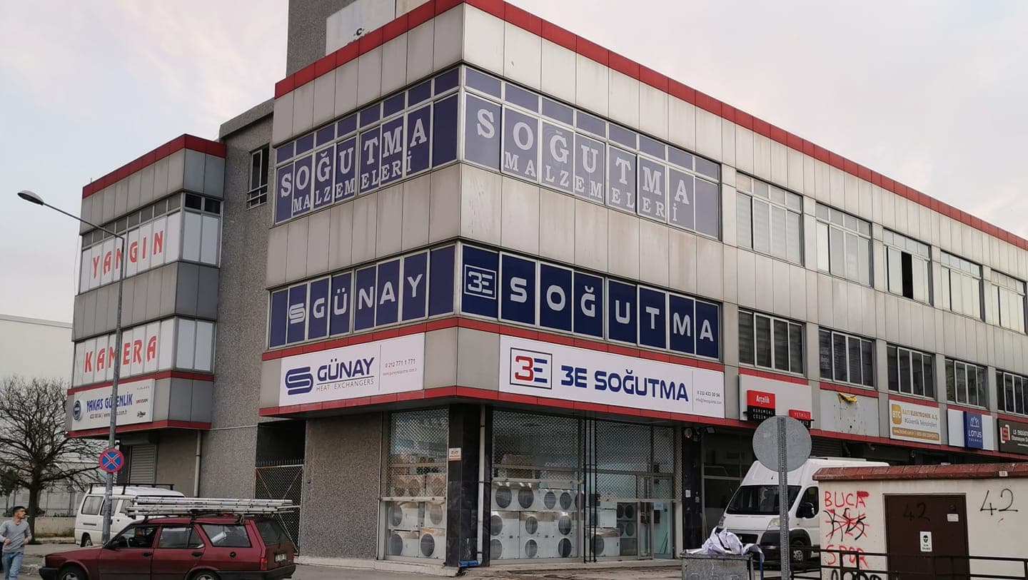 3E Soğutma İzmir operasyon merkezi dış cephe görünümü